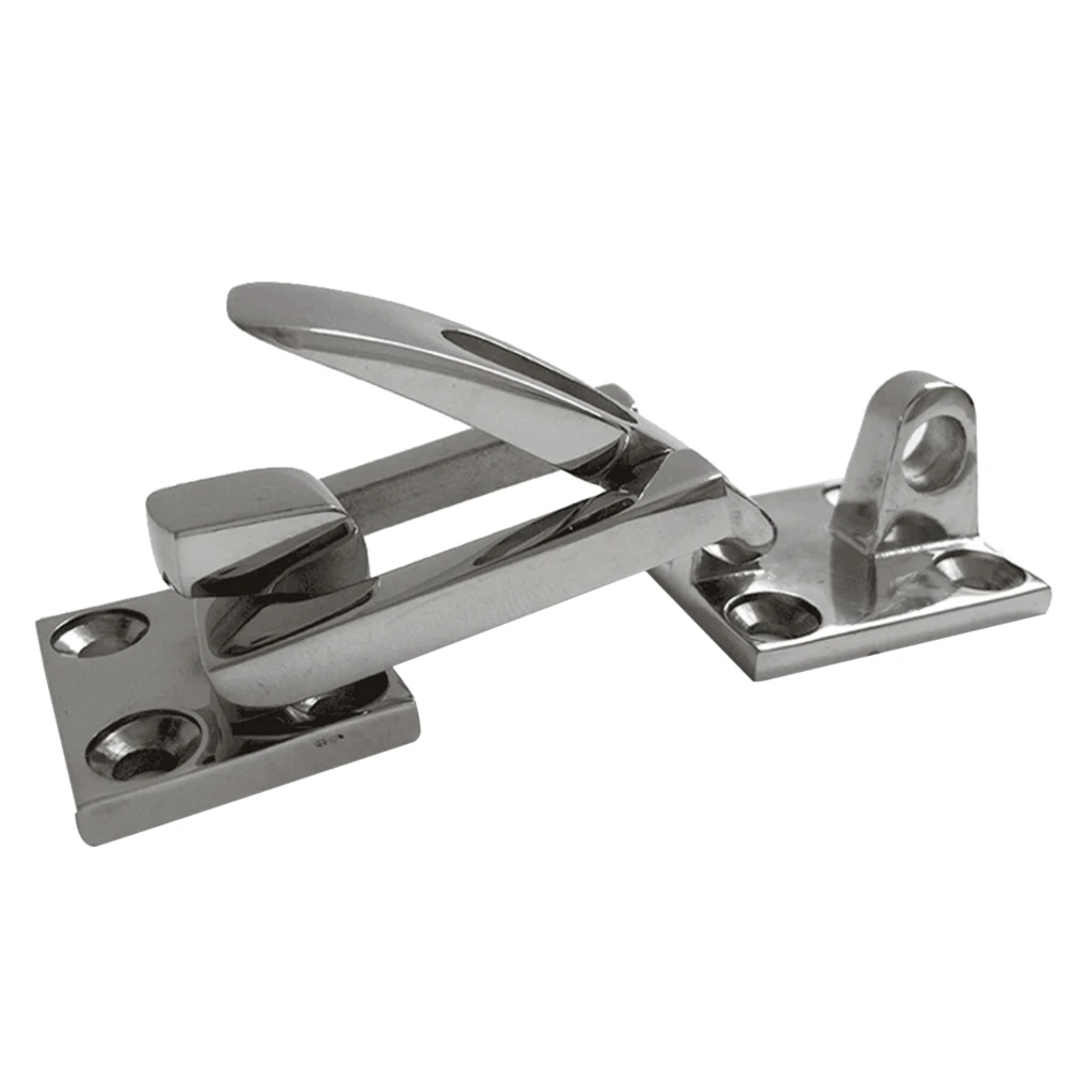 316 Stainless Steel Boat Locker Hatch Anti-Rattle Latch Fastener Clamp 
316 Stainless Steel Boat Locker Hatch Anti-Rattle Latch Fastener Clamp