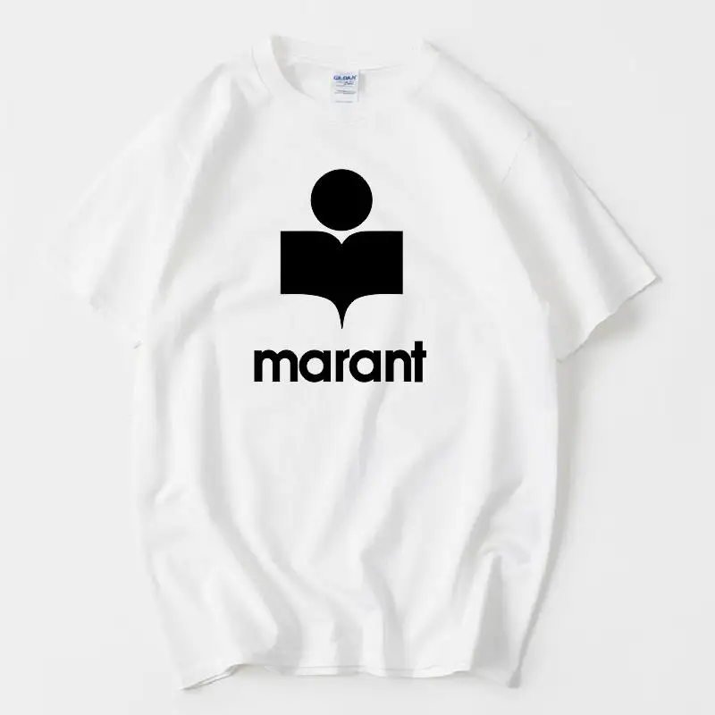 New Summer Marant T-Shirt Men Women Oversized Cotton Harajuku T Shirt O-neck Male Causal Tshirts Fashion Brand Loose Tee
New Summer Marant T-Shirt Men Women Oversized Cotton Harajuku T Shirt O-neck Male Causal Tshirts Fashion Brand Loose Tee