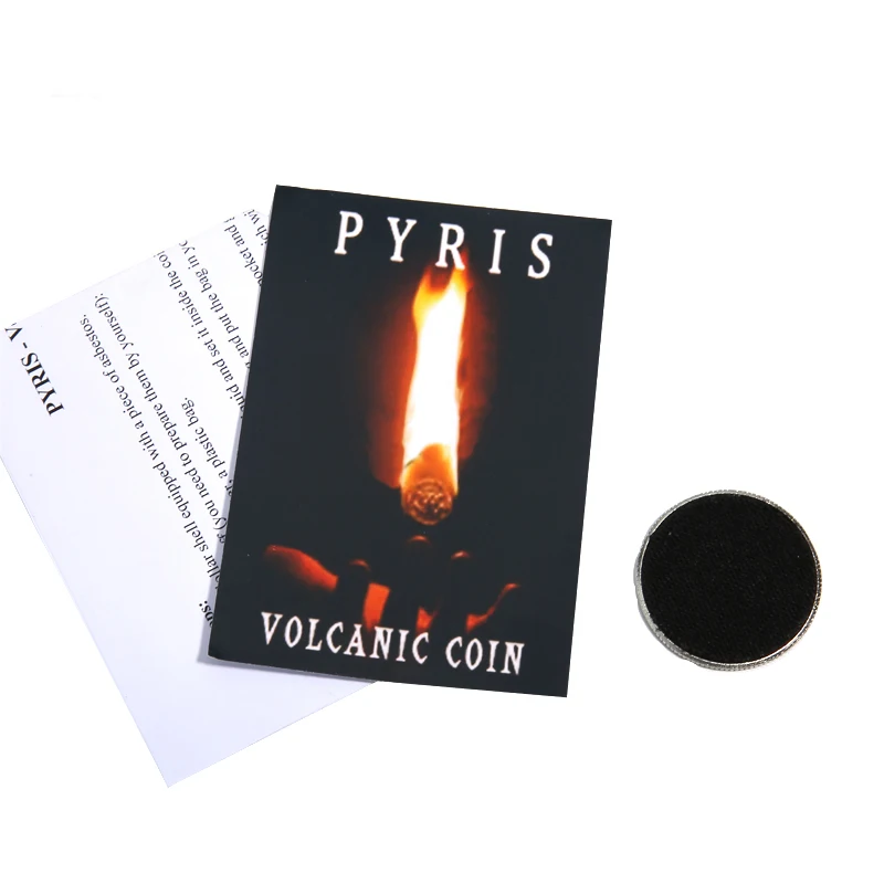 Магические трюки PYRIS Николаса Лепажа, огненная монета в руке, вулканические аксессуары Pyris, магические реквизиты для съемки крупным планом B1020
Магические трюки PYRIS Николаса Лепажа, огненная монета в руке, вулканические аксессуары Pyris, магические реквизиты для съемки крупным планом B1020