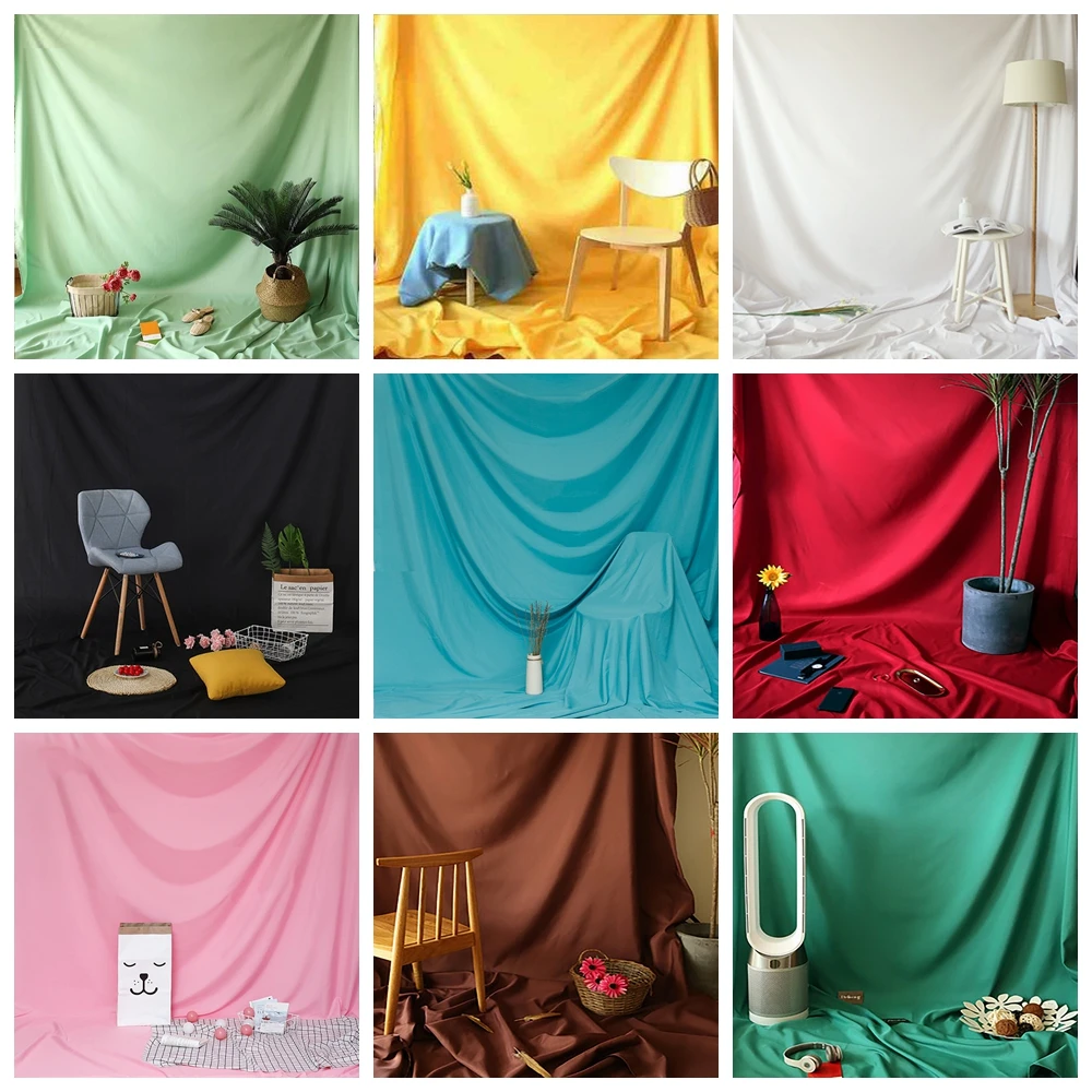 Photography Backdrop Solid Color Ins Style Polyester Cotton Background Cloth Curtain Camera Live Vlog Chromakey for Tiktok Shoot
Photography Backdrop Solid Color Ins Style Polyester Cotton Background Cloth Curtain Camera Live Vlog Chromakey for Tiktok Shoot