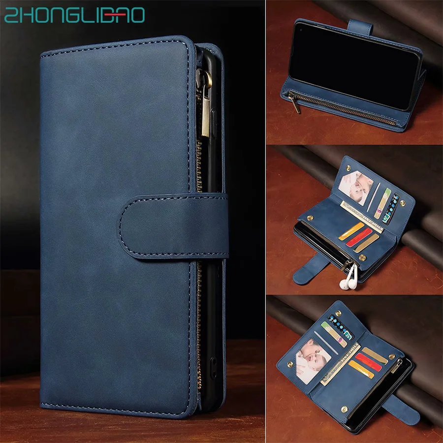 Кожаный чехол книжка для Huawei P40 P30 Mate 30 Pro Honor 20 10i 20i 10 P20 Lite P Smart Plus Магнитный