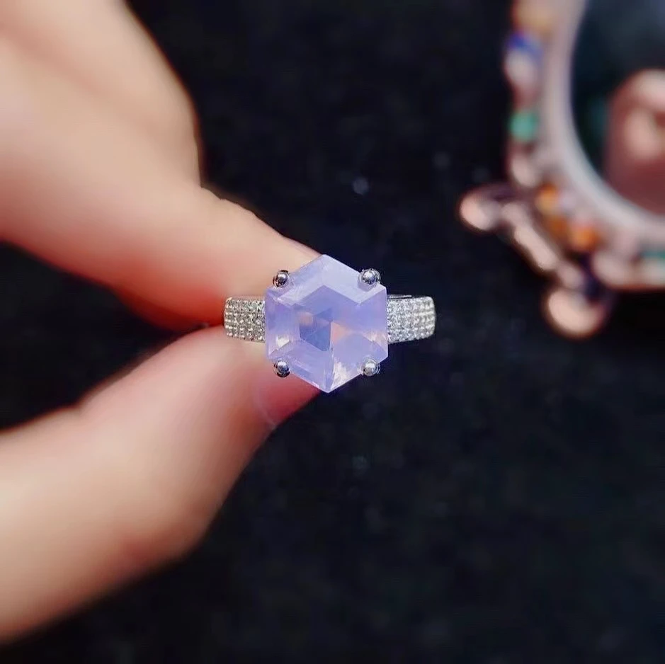 Dazzling 925 Silver Crystal Ring for Party Natural Lavender Amethyst Ring Sterling Silver Light Purple Amethyst Silver Ring
Dazzling 925 Silver Crystal Ring for Party Natural Lavender Amethyst Ring Sterling Silver Light Purple Amethyst Silver Ring