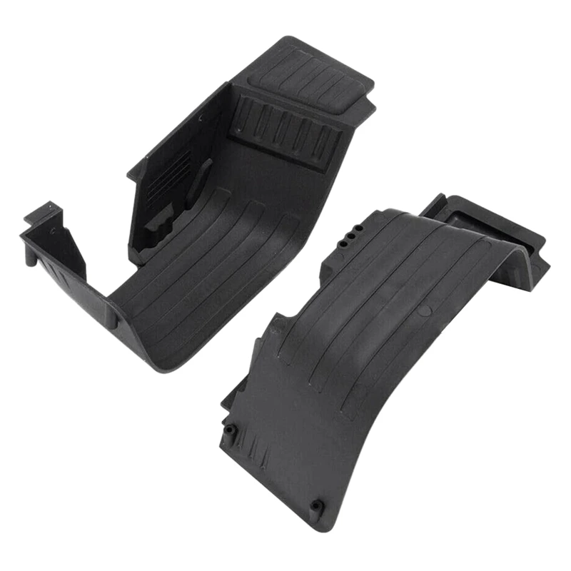 Front and Rear Mud Guard Plastic Fenders Set for 1:10 RC Crawler Axial SCX10 II 90046 90047, Black 
Front and Rear Mud Guard Plastic Fenders Set for 1:10 RC Crawler Axial SCX10 II 90046 90047, Black