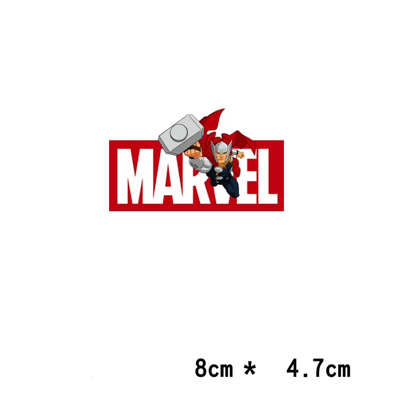 Нашивки Marvel Человек-паук Капитан Америка Железный человек глажка Горячие