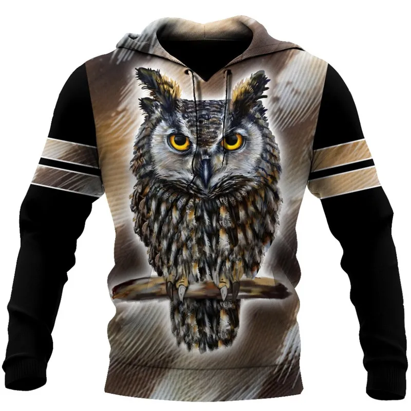 New Products Men's Hoodie Cool Owl Tattoo 3D Printing Fashion Sweatshirt Men's and Women's Casual Zip Hoodie/Sweatshirt Style 
New Products Men's Hoodie Cool Owl Tattoo 3D Printing Fashion Sweatshirt Men's and Women's Casual Zip Hoodie/Sweatshirt Style