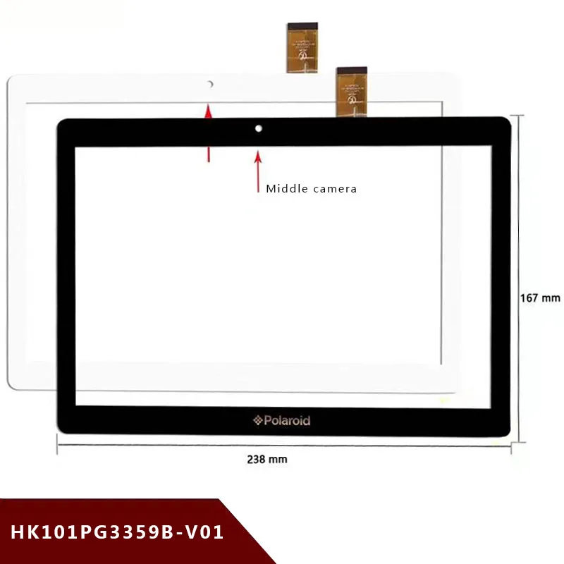 New For 10.1" inch HK101PG3359B-V01 Touch Screen Panel
New For 10.1" inch HK101PG3359B-V01 Touch Screen Panel