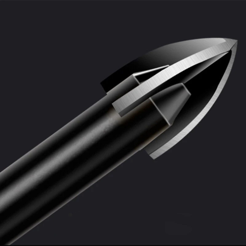 6Pcs Glass Drill Bit Set Alloy Carbide Point with 4 Cutting Edges Tile & Glass Cross Spear Head Drill Bits
6Pcs Glass Drill Bit Set Alloy Carbide Point with 4 Cutting Edges Tile & Glass Cross Spear Head Drill Bits