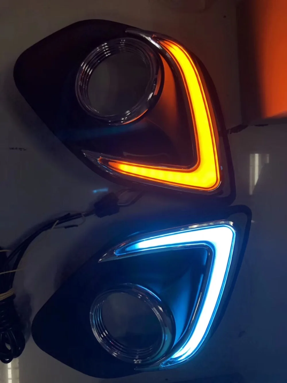 Eosuns Led Drl Daytime Running Lights Daylights + Yellow Turn Signal + Blue Night Light for Mitsubishi Asx Top Quality
Eosuns Led Drl Daytime Running Lights Daylights + Yellow Turn Signal + Blue Night Light for Mitsubishi Asx Top Quality