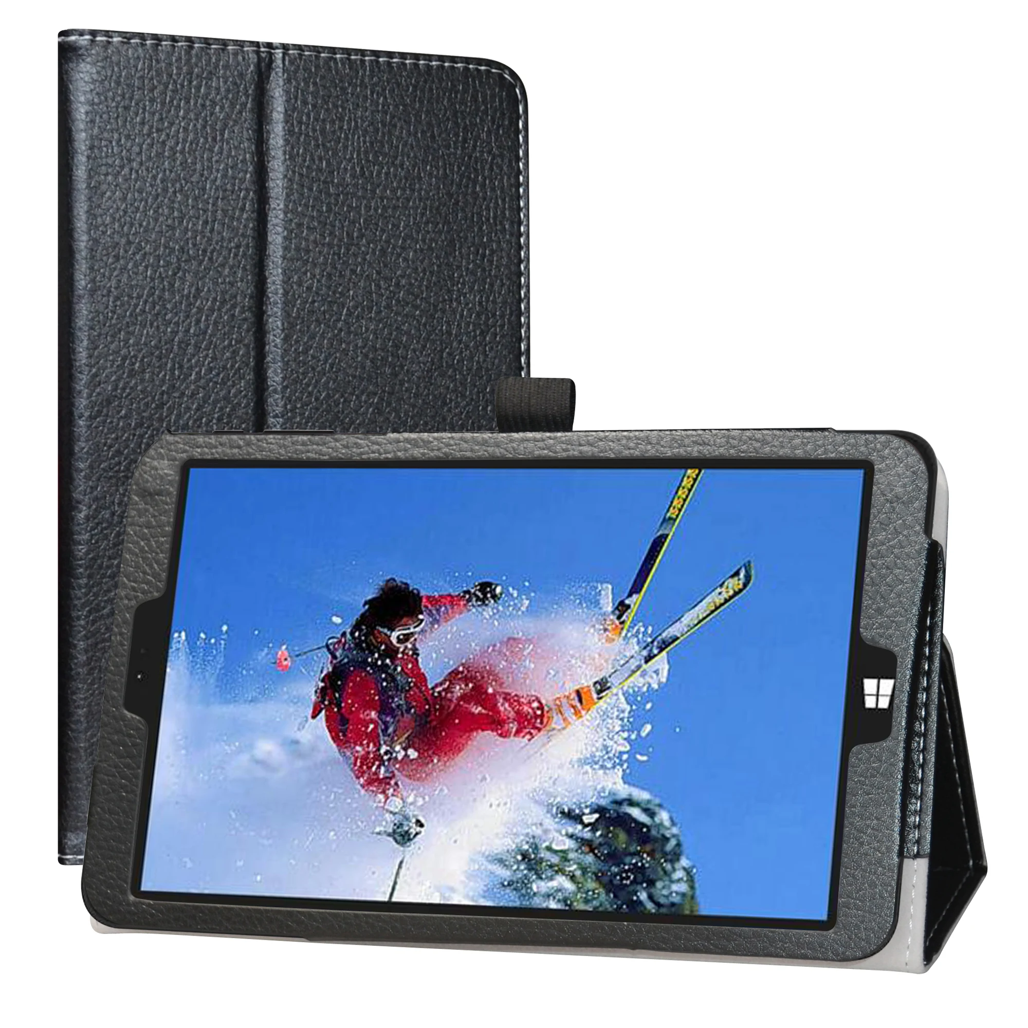 Case For 8.0" Jumper EZpad Mini5 Windows Tablet Folding Stand PU Leather cover with Magnetic closure
Case For 8.0" Jumper EZpad Mini5 Windows Tablet Folding Stand PU Leather cover with Magnetic closure