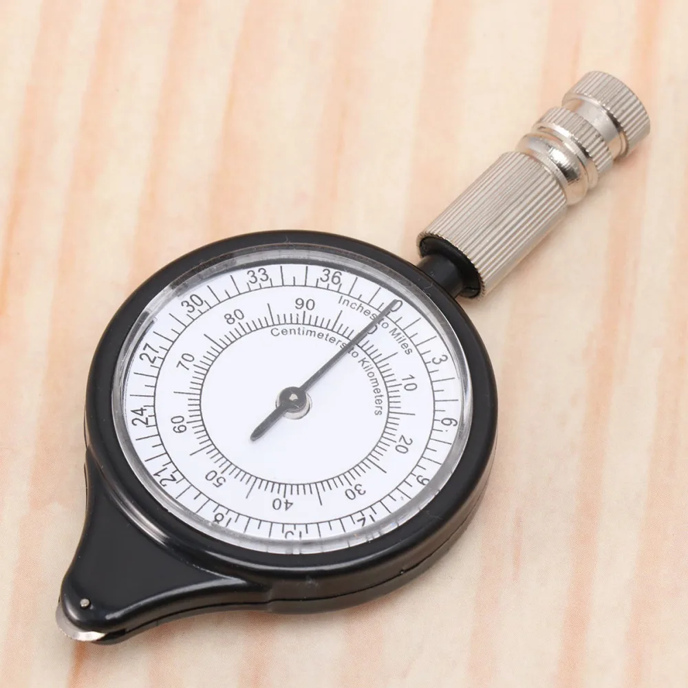 

Map Measurer Mini Outdoor Map Measure Distance Calculator Mapping Tool Metal Measuring Wheel for Field Exploration