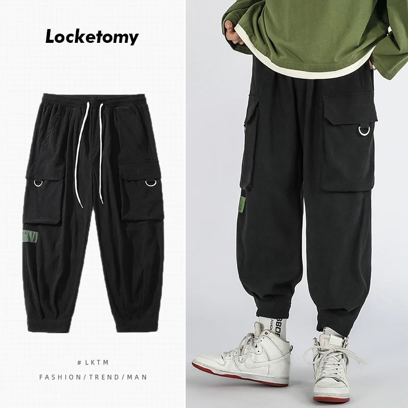 Men's Casual Pants New Functional Wind Overalls Loose Trendy Brand Street Casual Trousers Street Clothes Men's повседневные брюк
Men's Casual Pants New Functional Wind Overalls Loose Trendy Brand Street Casual Trousers Street Clothes Men's повседневные брюк