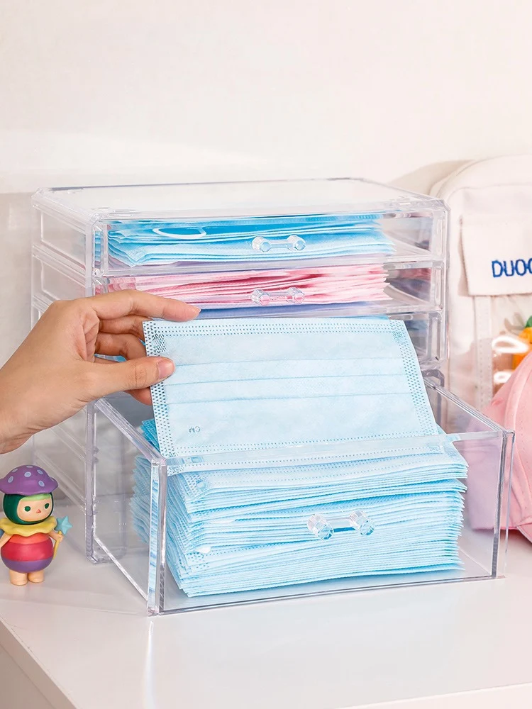 DustProof MoistureProof Mask Storage Case Large Mask Container Box Cosmetic Storage Box Office Supplies Medicine Sorting Cabinet
DustProof MoistureProof Mask Storage Case Large Mask Container Box Cosmetic Storage Box Office Supplies Medicine Sorting Cabinet