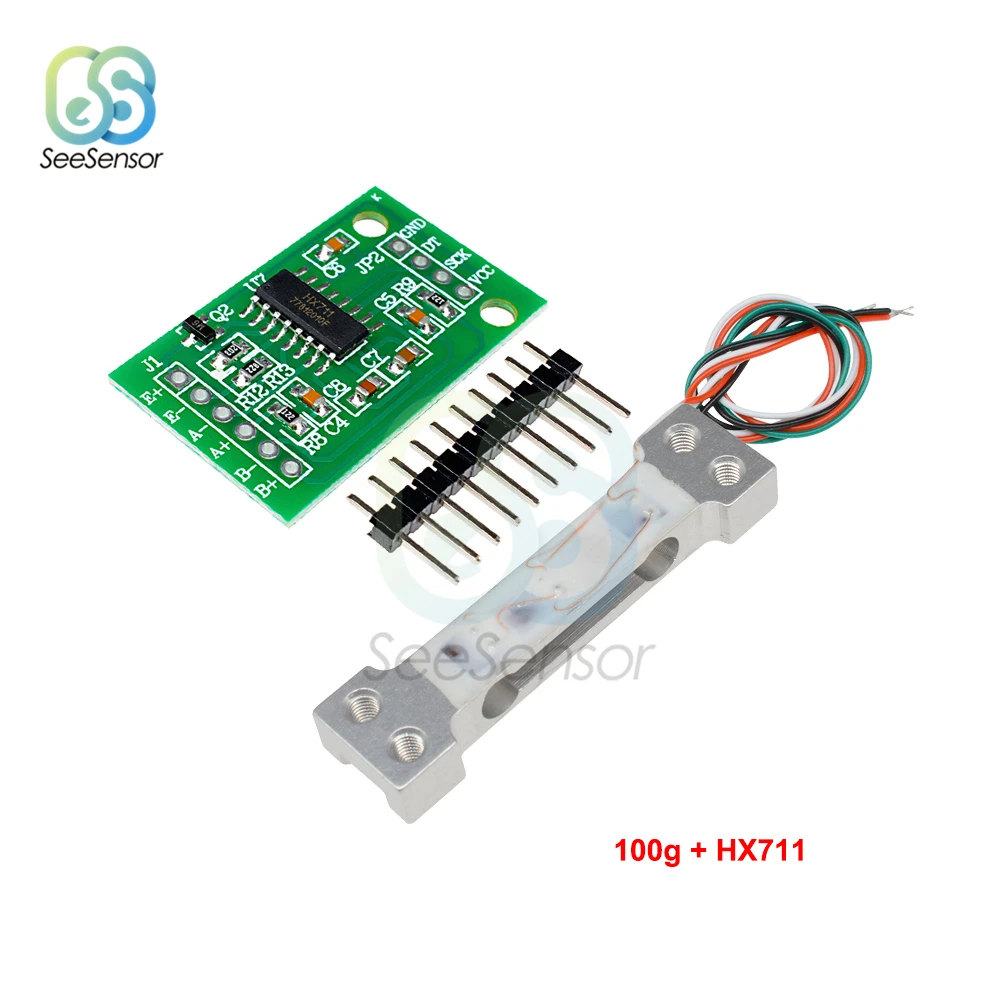 10 кг 5 кг 3 кг 2 кг 1 кг 100 г тензодатчик HX711 AD модуль датчик веса электронные весы датчик давления из алюминиевого сплава 
10 кг 5 кг 3 кг 2 кг 1 кг 100 г тензодатчик HX711 AD модуль датчик веса электронные весы датчик давления из алюминиевого сплава