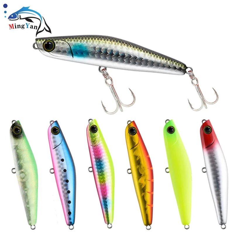 1pcs Pencil Fishing Lure Sinking 80mm/18g Fishing Accessories Hooks Artificial Bait Goods Jerkbait Woblers Pike Lures Carp Fish
1pcs Pencil Fishing Lure Sinking 80mm/18g Fishing Accessories Hooks Artificial Bait Goods Jerkbait Woblers Pike Lures Carp Fish