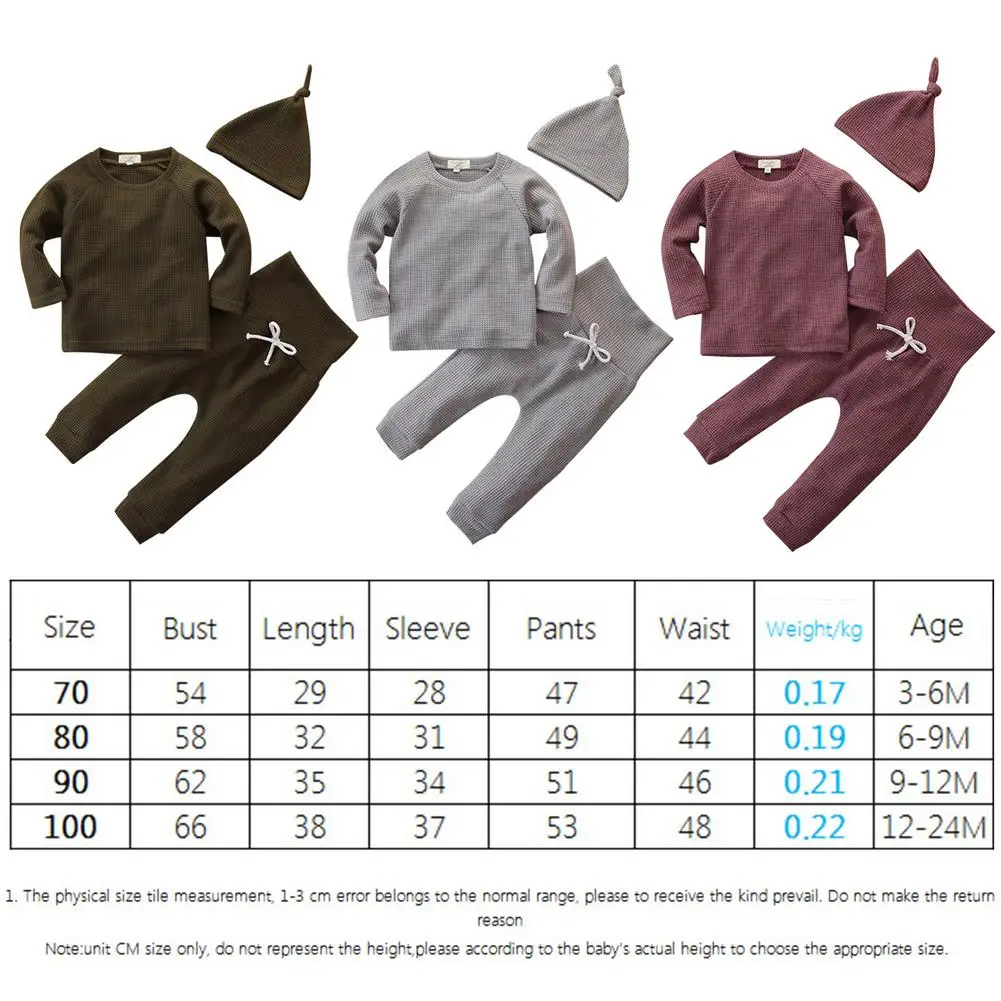 Newborn Baby Girl Clothes Set Fashion Pants Tops Hat Cap 3Pcs Autumn Toddler Infant Clothing Outfits
Newborn Baby Girl Clothes Set Fashion Pants Tops Hat Cap 3Pcs Autumn Toddler Infant Clothing Outfits