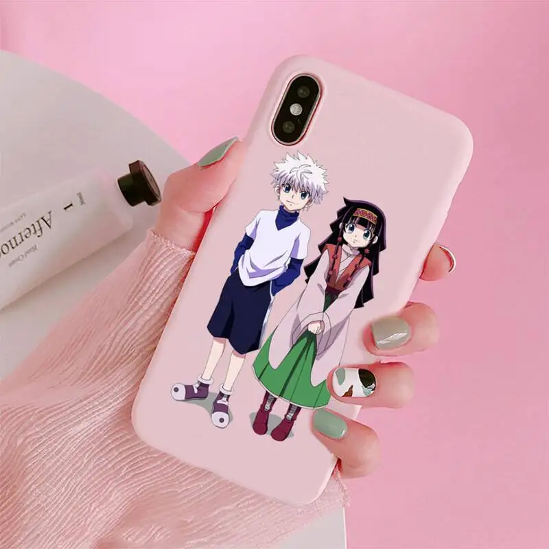 Чехол для телефона hunter x Killua Zoldyck iPhone 12 mini 11 Pro Max X XR XS 8 7 6s Plus матовые