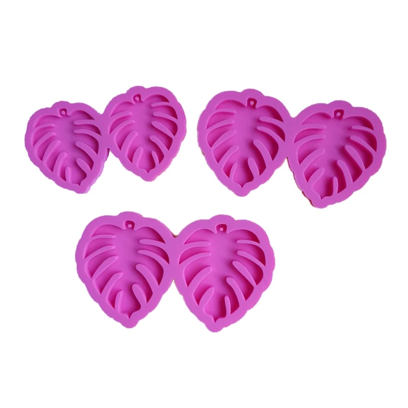 L5YD 3 Pcs Leaves Earrings Epoxy Resin Mold Ear Studs Necklace Jewelry Silicone Mould
L5YD 3 Pcs Leaves Earrings Epoxy Resin Mold Ear Studs Necklace Jewelry Silicone Mould