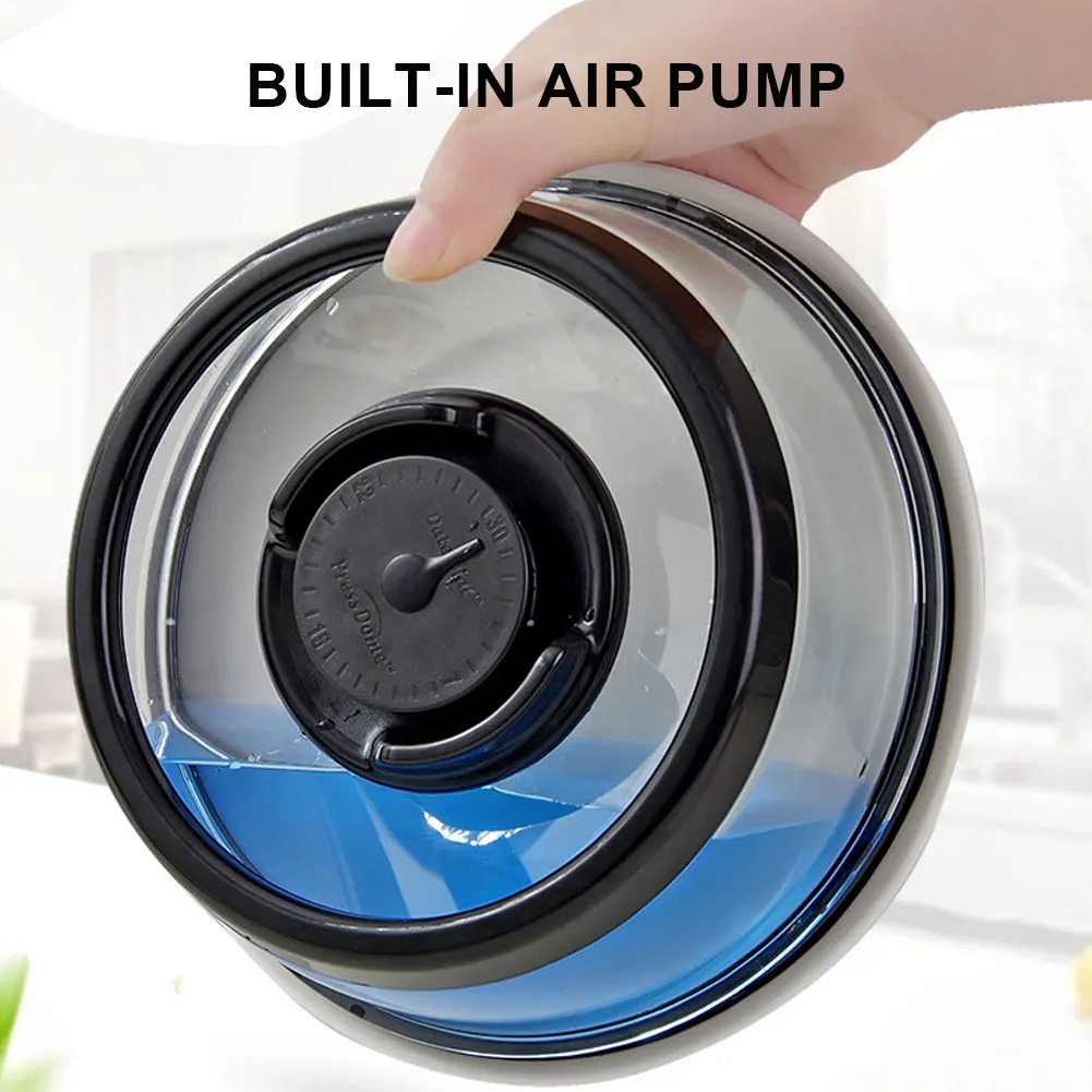 High Quality Kitchen Vacuum Fresh Cover Vacuum Airtight Food Sealer Bowl Lid Reusable Suction Seal Cover Dish Cover Kitchen Tool
High Quality Kitchen Vacuum Fresh Cover Vacuum Airtight Food Sealer Bowl Lid Reusable Suction Seal Cover Dish Cover Kitchen Tool