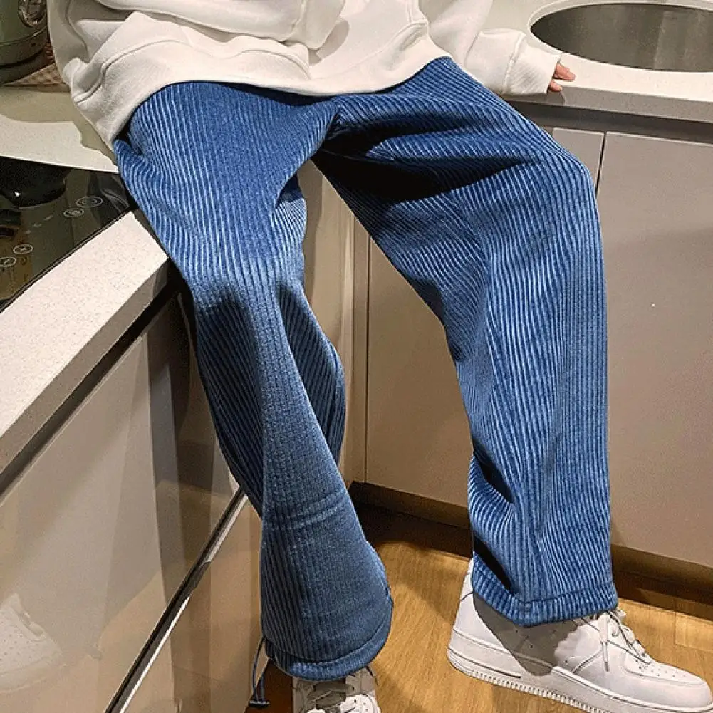Stylish Teenager Trousers Tie Leg Easy to Wash All Match Soft Autumn Pants Men Pants Straight Pants
Stylish Teenager Trousers Tie Leg Easy to Wash All Match Soft Autumn Pants Men Pants Straight Pants