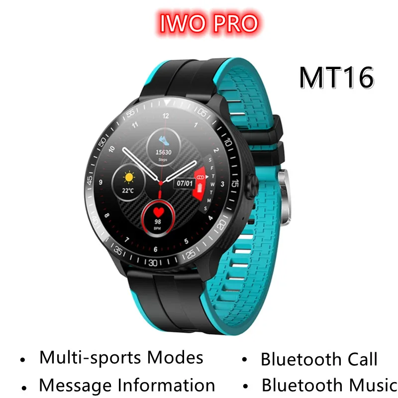 MT16 Sport Smart Watch Bluetooth Call Thermometer Weather Heart Rate Monitor Blood Pressure Men Women Smartwatch pk HUAWEI
MT16 Sport Smart Watch Bluetooth Call Thermometer Weather Heart Rate Monitor Blood Pressure Men Women Smartwatch pk HUAWEI