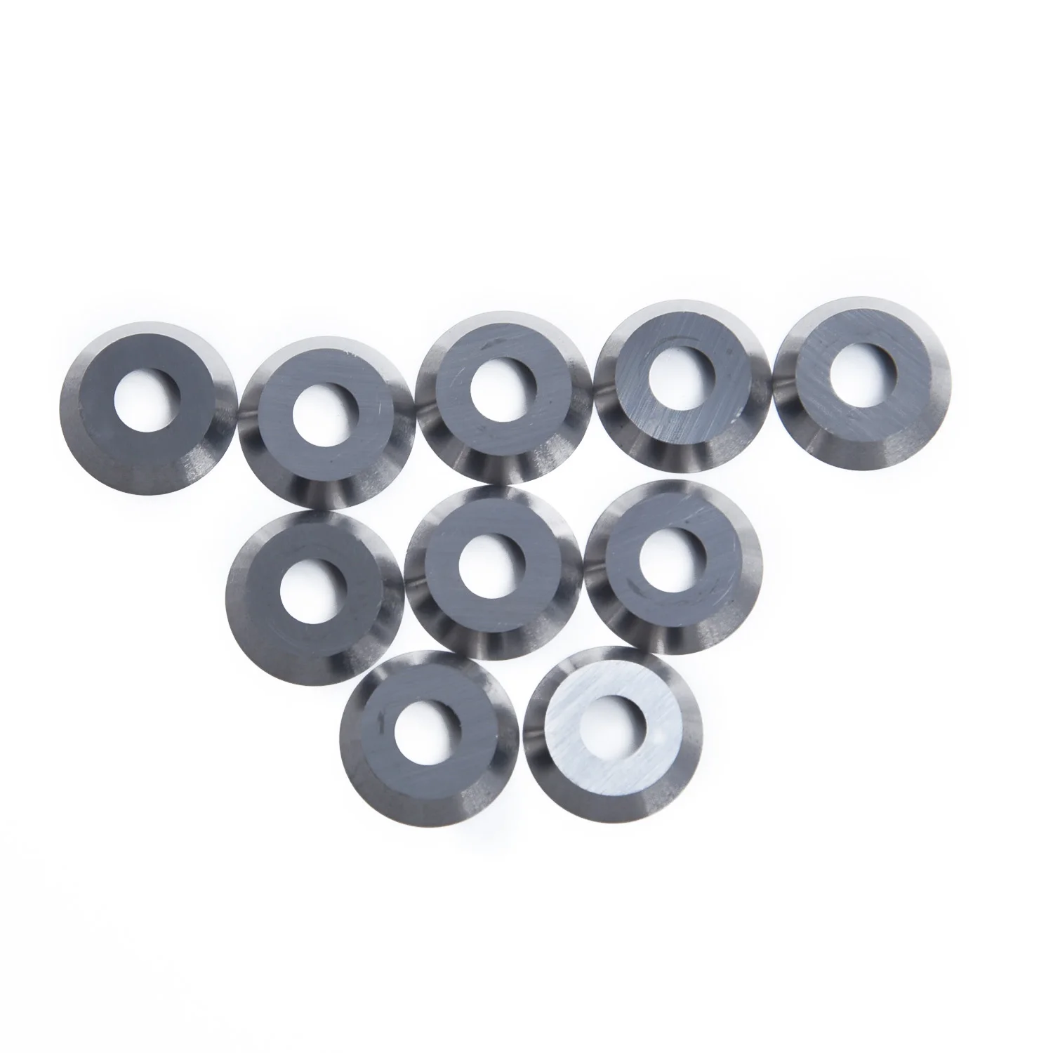 10Pc 12mm Round Wood Turning Carbide Tip Inserts Lathe Chisel Blade Cutter Tools
10Pc 12mm Round Wood Turning Carbide Tip Inserts Lathe Chisel Blade Cutter Tools