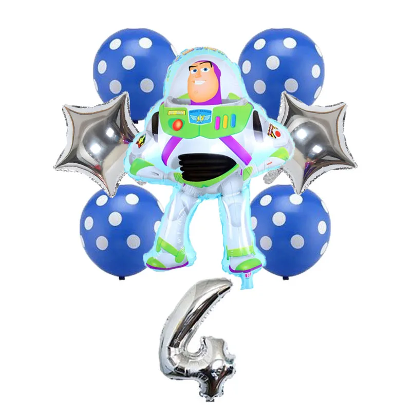 Toy Story Birthday Foil Balloons 8pcs/set Aluminum Film Balloons Baby Shower Birthday Party Decoration Kids Birthday Air Globos
Toy Story Birthday Foil Balloons 8pcs/set Aluminum Film Balloons Baby Shower Birthday Party Decoration Kids Birthday Air Globos