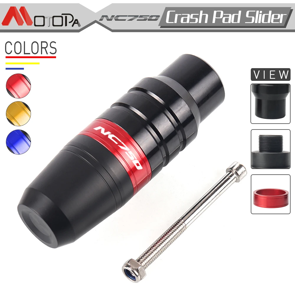 NC750X Motorcycle CNC Accessoires Falling protection Exhaust Slider Crash pad slider For NC750X NC 750X NC750 X XADV
NC750X Motorcycle CNC Accessoires Falling protection Exhaust Slider Crash pad slider For NC750X NC 750X NC750 X XADV