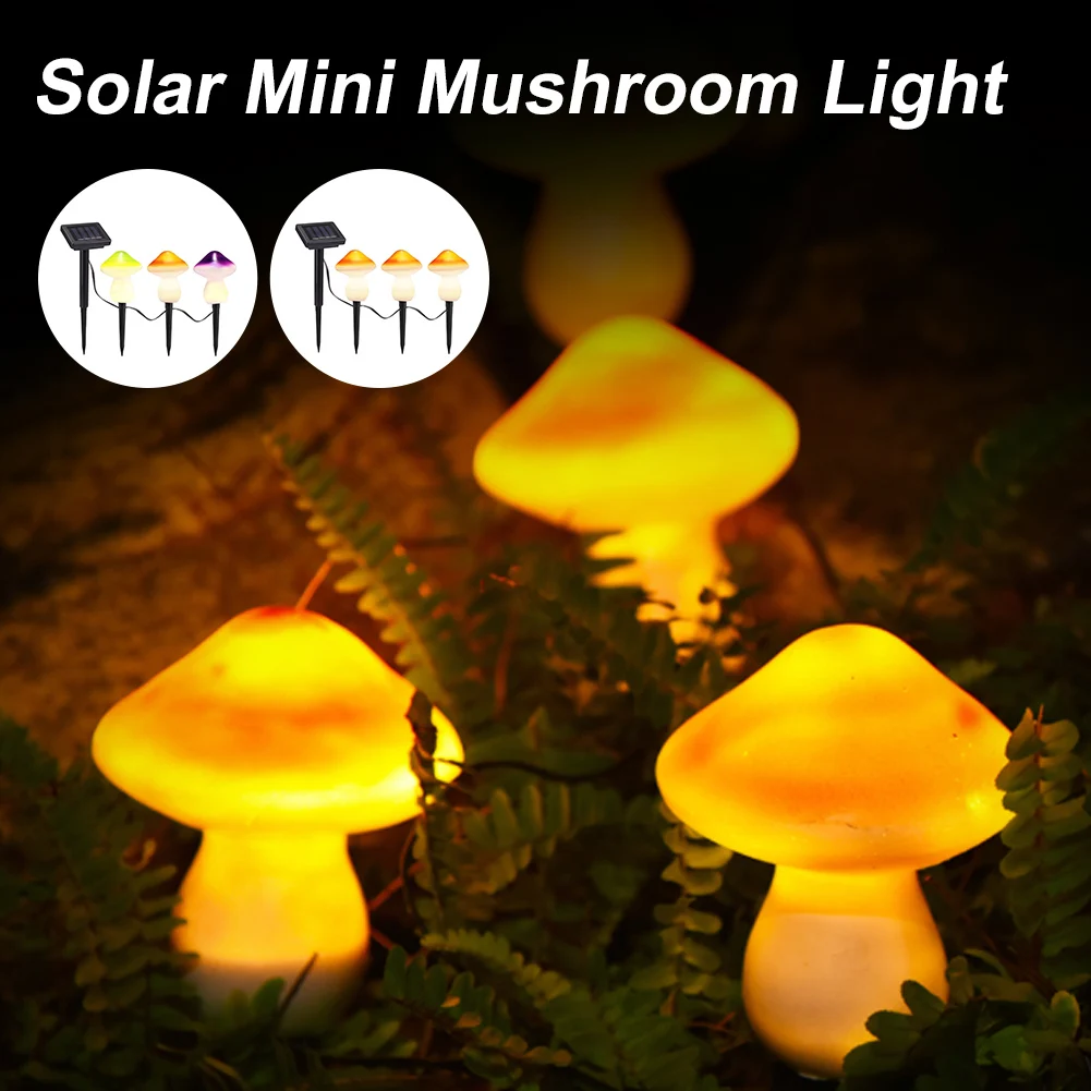 LED Mushroom Solar Light String IP55 Waterproof Outdoor Lawn Stake Lamp Path Landscape Yard Garden Home Christmas Decoration
LED Mushroom Solar Light String IP55 Waterproof Outdoor Lawn Stake Lamp Path Landscape Yard Garden Home Christmas Decoration