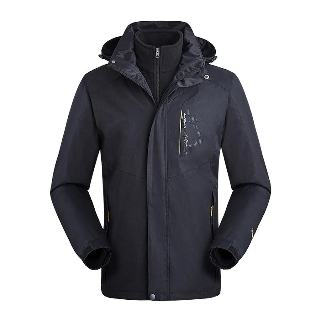 Men's Waterproof Hoodie Detachable Breathable Sport Outdoor Coat Jacket Autumn Winter Portability Warm Fashion Masculino Ch
Men's Waterproof Hoodie Detachable Breathable Sport Outdoor Coat Jacket Autumn Winter Portability Warm Fashion Masculino Ch