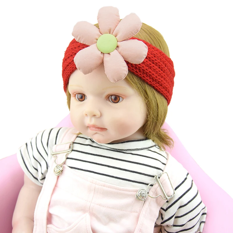 Kids Sweet Knitted Headband Big Cloth Flower Hairband Soft Warm Headwrap Candy Color Elastic Hair Bands Winter Hair Accessories
Kids Sweet Knitted Headband Big Cloth Flower Hairband Soft Warm Headwrap Candy Color Elastic Hair Bands Winter Hair Accessories