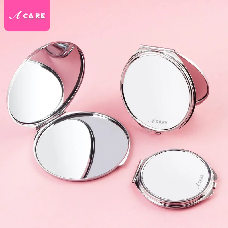 Acare Pocket Mirror Portable Double Sided Magnifying Folding Makeup Stainless Steel Frame Compact Cosmetic Mini Purse Mirror
Acare Pocket Mirror Portable Double Sided Magnifying Folding Makeup Stainless Steel Frame Compact Cosmetic Mini Purse Mirror