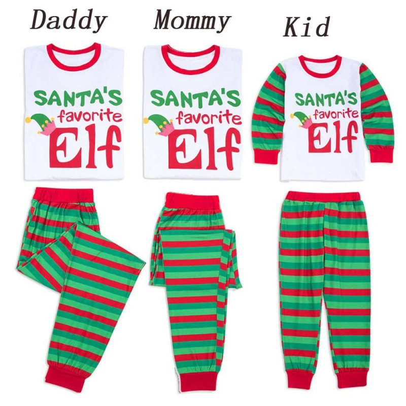 Christmas fashion Parent-Child Long-Sleeved Trousers Unisex Round Neck Letter Printing Pajamas Set
Christmas fashion Parent-Child Long-Sleeved Trousers Unisex Round Neck Letter Printing Pajamas Set