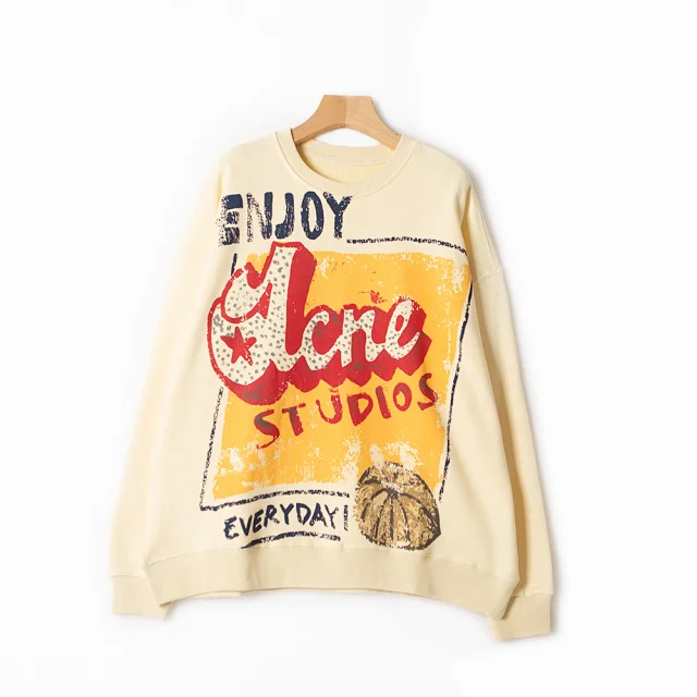 Women and Men Graffiti Letter Printing Sweatshirts 100% Cotton Fashion O-Neck Casual Early Autumn Unisex Simple Pullovers
Women and Men Graffiti Letter Printing Sweatshirts 100% Cotton Fashion O-Neck Casual Early Autumn Unisex Simple Pullovers