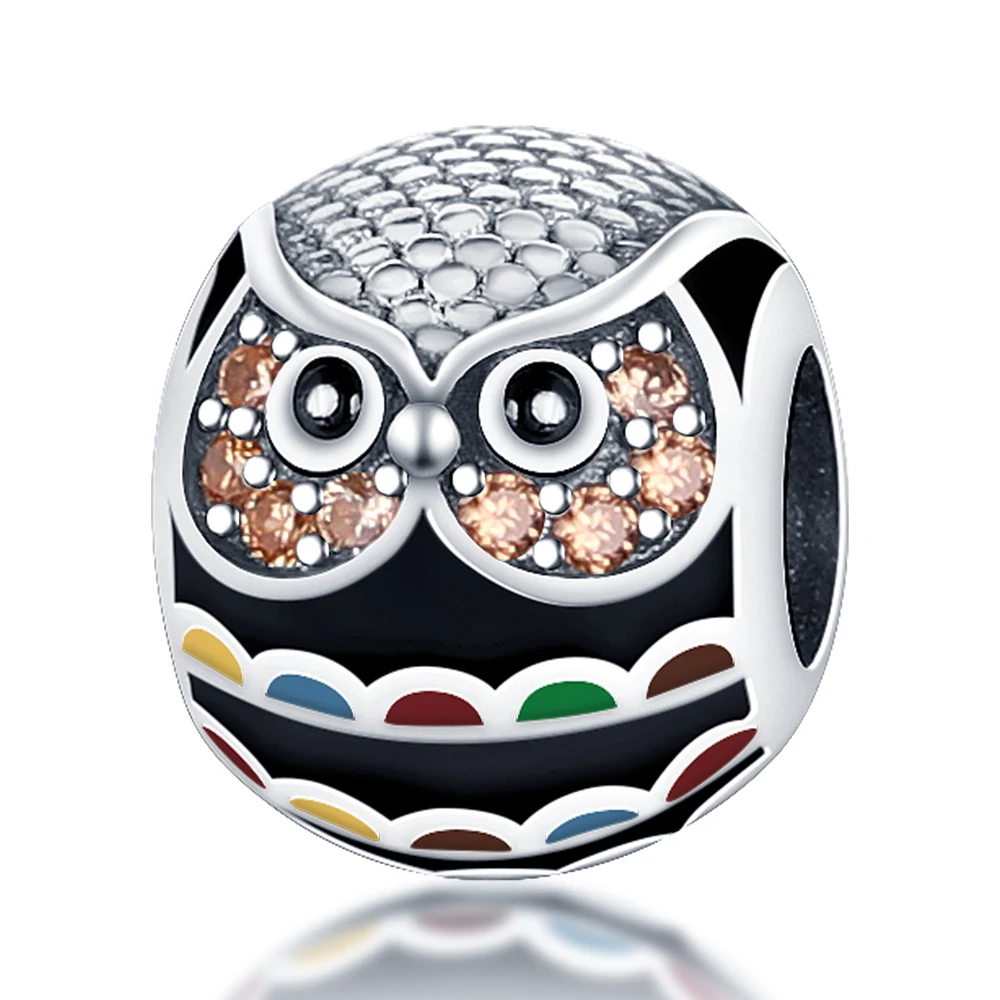 Cute Colorful Owl 925 Sterling Silver Charms Beads Fit Original Pandora Bracelet Bangle For Women Making Fashion Jewelry
Cute Colorful Owl 925 Sterling Silver Charms Beads Fit Original Pandora Bracelet Bangle For Women Making Fashion Jewelry