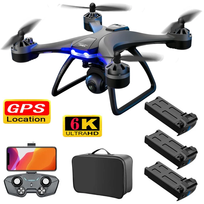 F5 Drone With 6K HD Camera 5G WIFI GPS RC Drone Professional Quadcopter Gesture 2KM Long Time Flying RC Helicopter Gimbal Aerial
F5 Drone With 6K HD Camera 5G WIFI GPS RC Drone Professional Quadcopter Gesture 2KM Long Time Flying RC Helicopter Gimbal Aerial