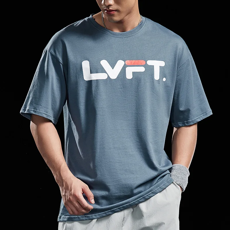 Summer Cotton Mens T-shirts Loose Letters Print Men Clothing Casual Large Size Short Sleeve T Shirt Tee Shirt Oversize
Summer Cotton Mens T-shirts Loose Letters Print Men Clothing Casual Large Size Short Sleeve T Shirt Tee Shirt Oversize
