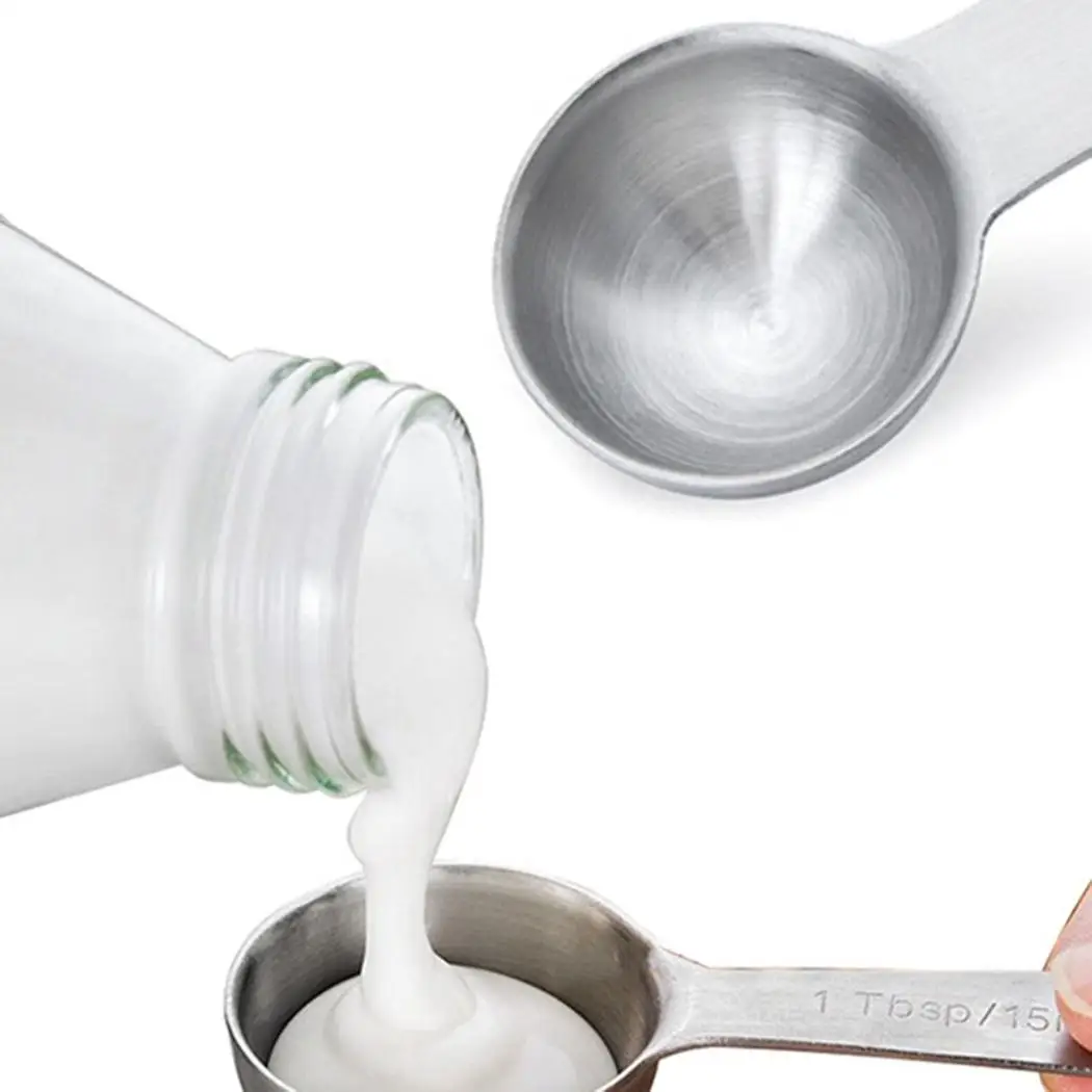 6PCS 0.63ML-15ML Stainless Steel Measuring Spoons Set Teaspoon Tablespoon Measurements Stainless Steel Measuring Spoons Set
6PCS 0.63ML-15ML Stainless Steel Measuring Spoons Set Teaspoon Tablespoon Measurements Stainless Steel Measuring Spoons Set