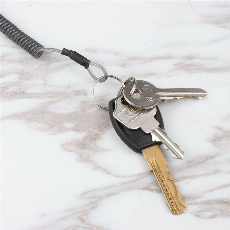 Multifunctional Durable Retractable Key Rope Fishing Gear Key Anti-lost Lanyard Simple Retractable Carabiner Wire Rope
Multifunctional Durable Retractable Key Rope Fishing Gear Key Anti-lost Lanyard Simple Retractable Carabiner Wire Rope