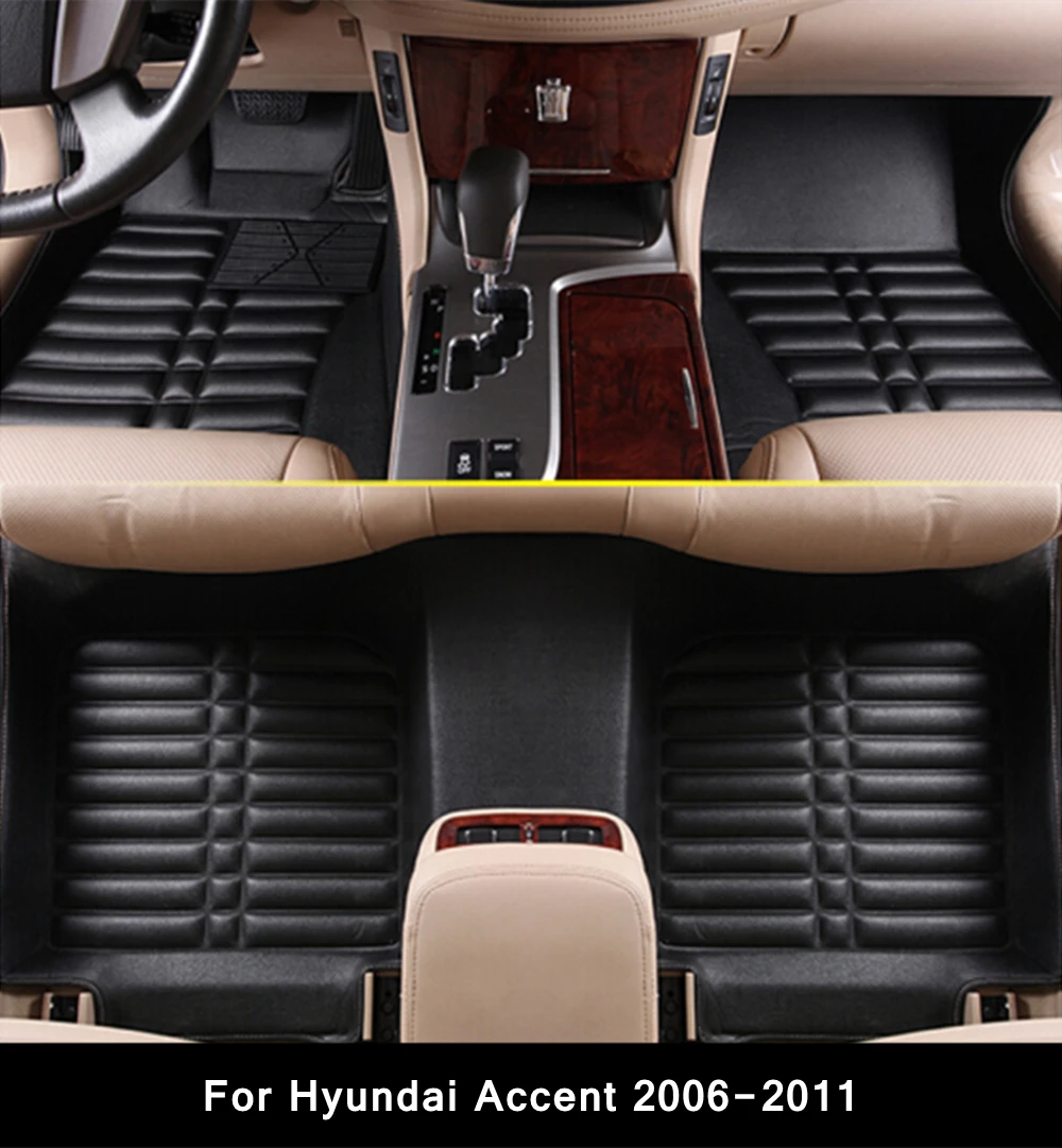 3D Car Floor mat For Hyundai Accent (2006-2011) 2007-08-09-1010 Custom-made Auto Internail Car Foot mat Car Styling Protector
3D Car Floor mat For Hyundai Accent (2006-2011) 2007-08-09-1010 Custom-made Auto Internail Car Foot mat Car Styling Protector