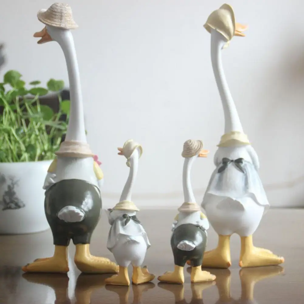 Duck Sculpture Fashion Resin Ornamental Compact Delicate Garden Statue for Porch Garden Figurine Duck Statue 
Duck Sculpture Fashion Resin Ornamental Compact Delicate Garden Statue for Porch Garden Figurine Duck Statue