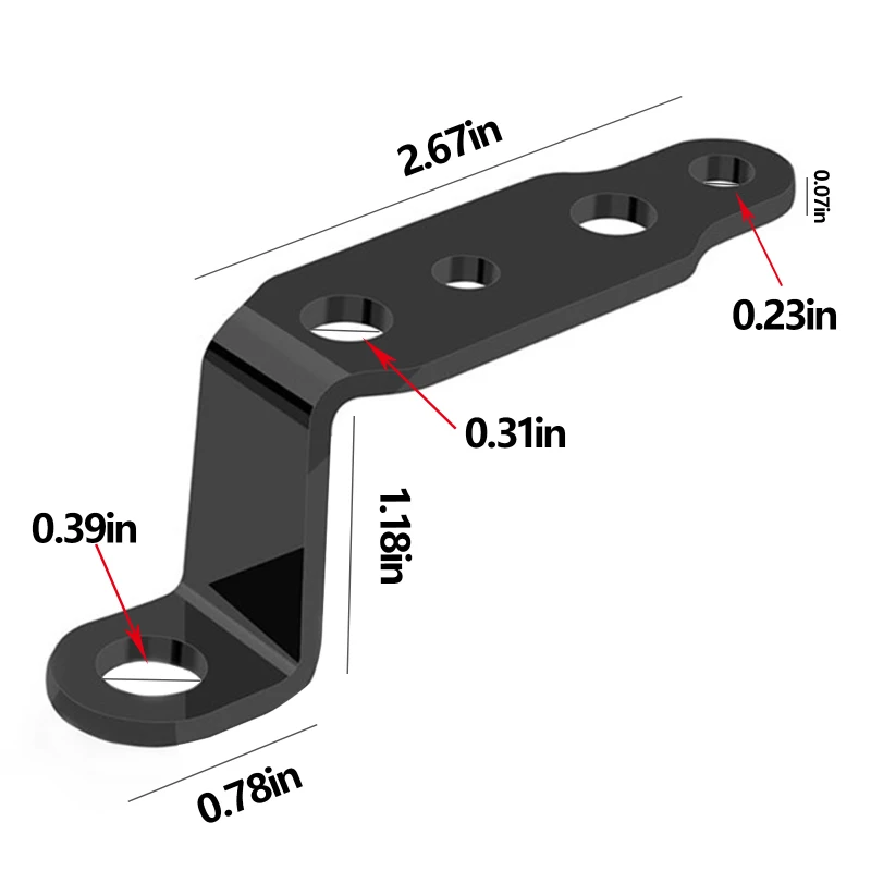 Multifunction Motorcycle Modification Accessories Bracket Head Light Brackets Rearview Mirror Lamp Bracket Extension Bracket 
Multifunction Motorcycle Modification Accessories Bracket Head Light Brackets Rearview Mirror Lamp Bracket Extension Bracket