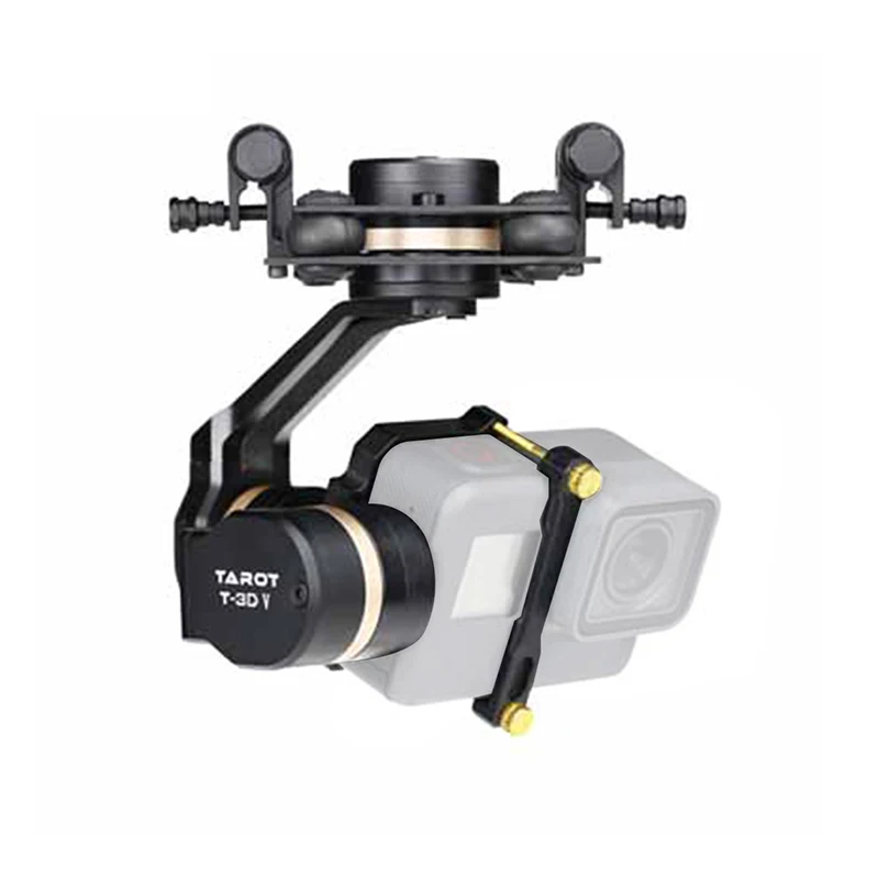 

Tarot 3D V Metal 3 axis PTZ Gimbal for Gopro Hero 5 Camera Stabilizer TL3T05 for FPV System Action Sport Camera