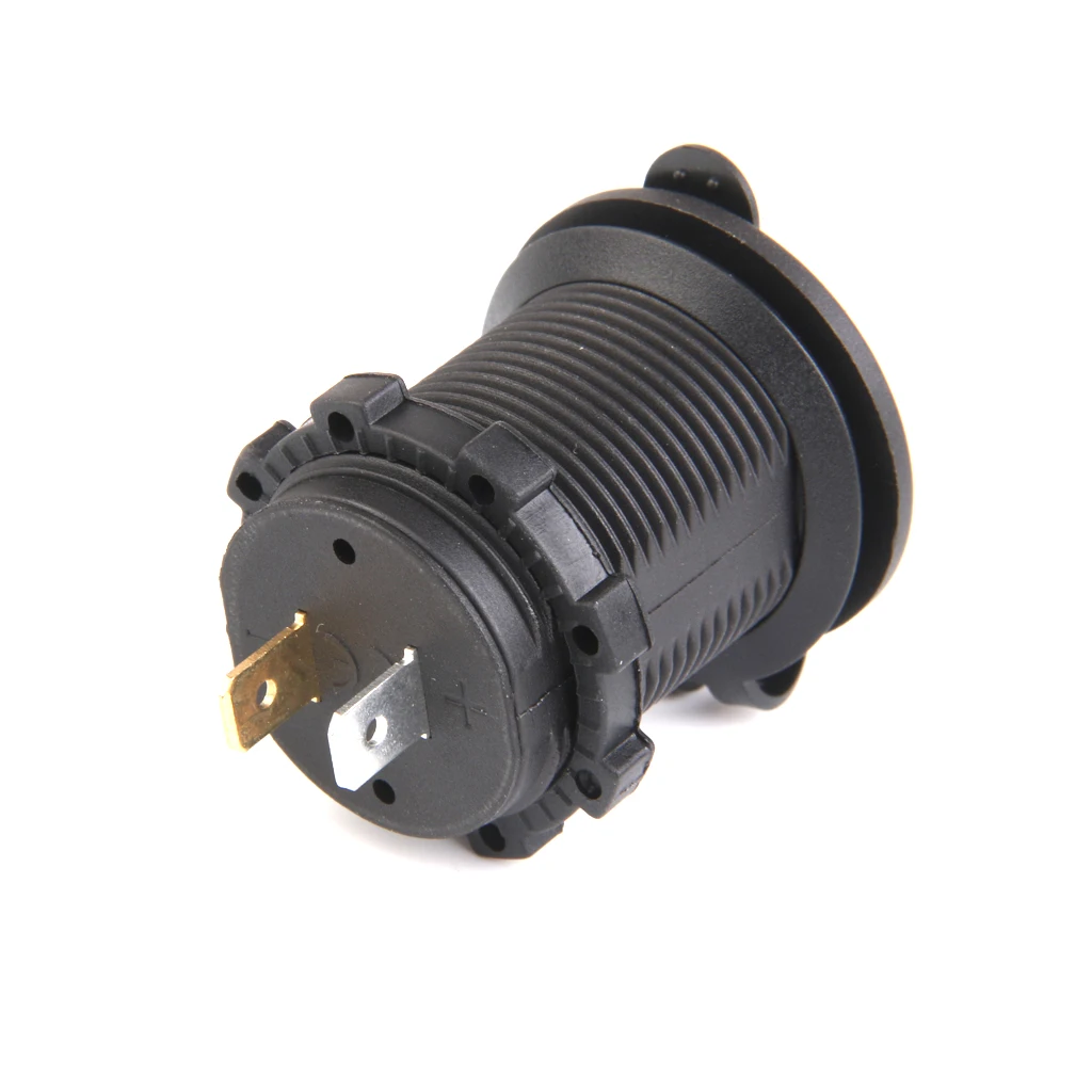 12V-24V USB Dual Power Socket Panel Car Mount Motorcycle 2 Port Outlet
12V-24V USB Dual Power Socket Panel Car Mount Motorcycle 2 Port Outlet