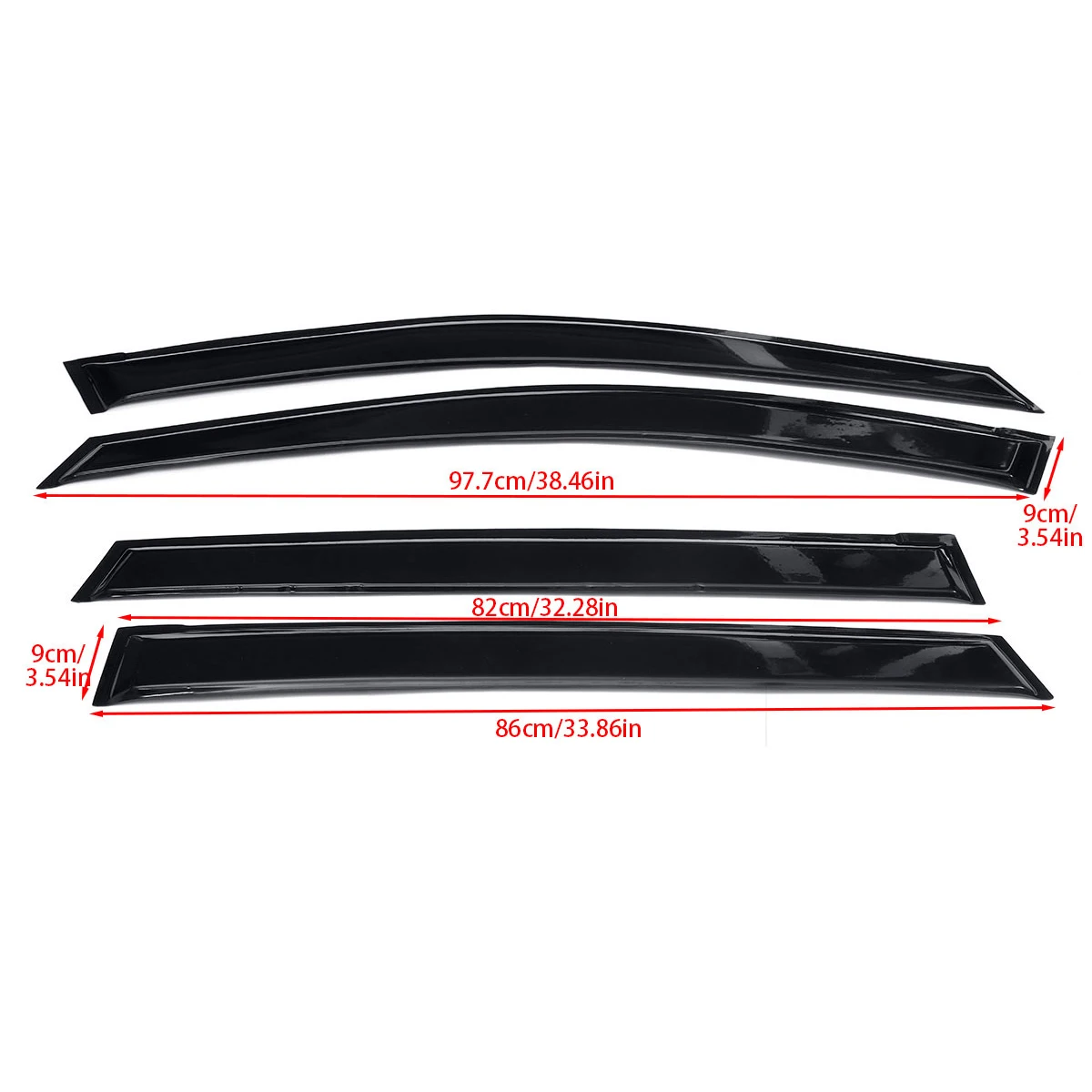 4X Car Outside Window Deflector Visor Door Vent Sun Shade Sunshade Sunshield Shield Rain Guard Cover For Toyota RAV4 2019
4X Car Outside Window Deflector Visor Door Vent Sun Shade Sunshade Sunshield Shield Rain Guard Cover For Toyota RAV4 2019