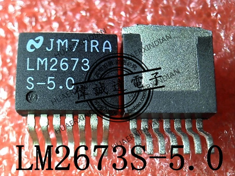 1 шт. новый оригинальный LM2673S-5.0 LM2673S NS TO-263-7 в наличии реальное изображение
1 шт. новый оригинальный LM2673S-5.0 LM2673S NS TO-263-7 в наличии реальное изображение