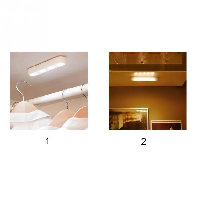 4-LED Touch Sensor under Cabinet Swivel Push Cabinet Lamp Tap Touch Stick on Light Lams Self-Stick
4-LED Touch Sensor under Cabinet Swivel Push Cabinet Lamp Tap Touch Stick on Light Lams Self-Stick