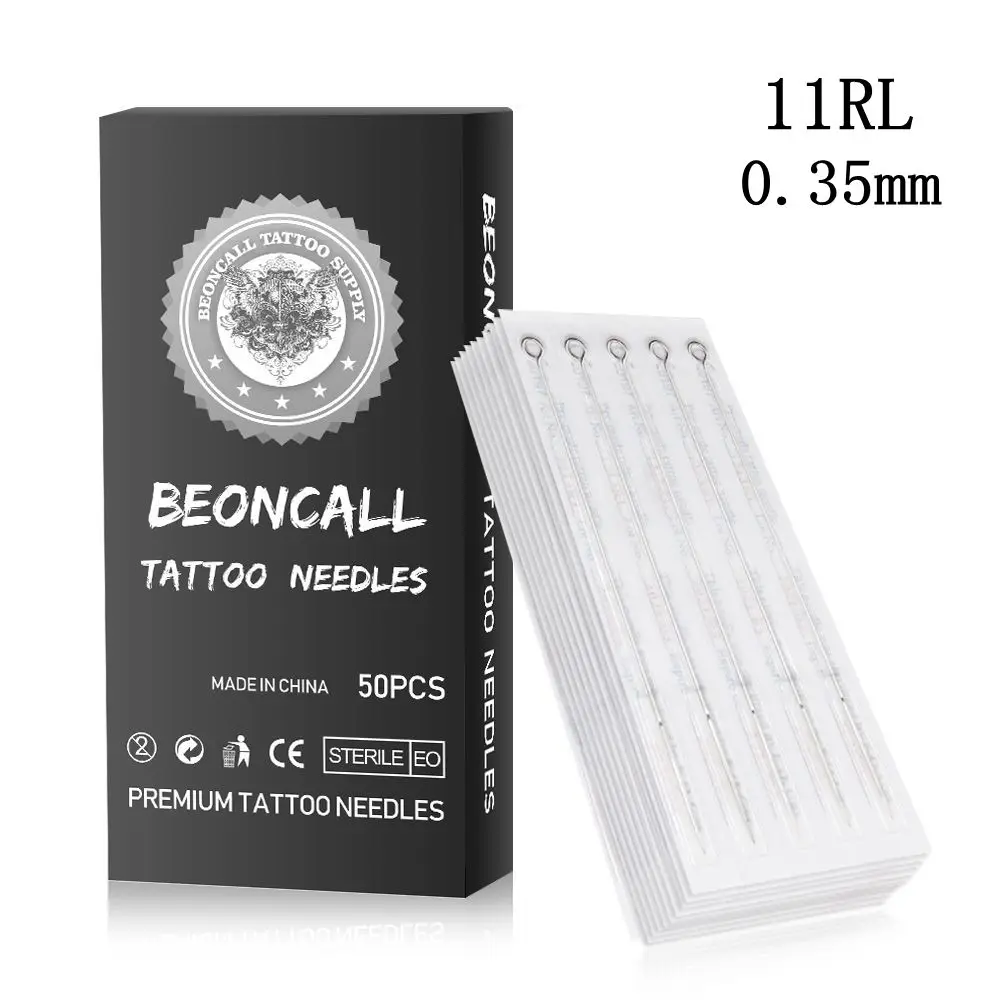 Tattoo Needles Disposable Sterilized Tattoo Needles 11RL Needles Tattoo Agujas Microblading Permanent Makeup Needle Supplies
Tattoo Needles Disposable Sterilized Tattoo Needles 11RL Needles Tattoo Agujas Microblading Permanent Makeup Needle Supplies