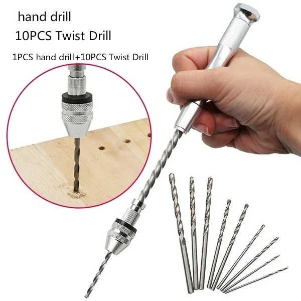 Chuck Drill Alloy Micro Accurate Aluminum Twist Micro Twist Bit Semi Automatic Hand Drill
Chuck Drill Alloy Micro Accurate Aluminum Twist Micro Twist Bit Semi Automatic Hand Drill