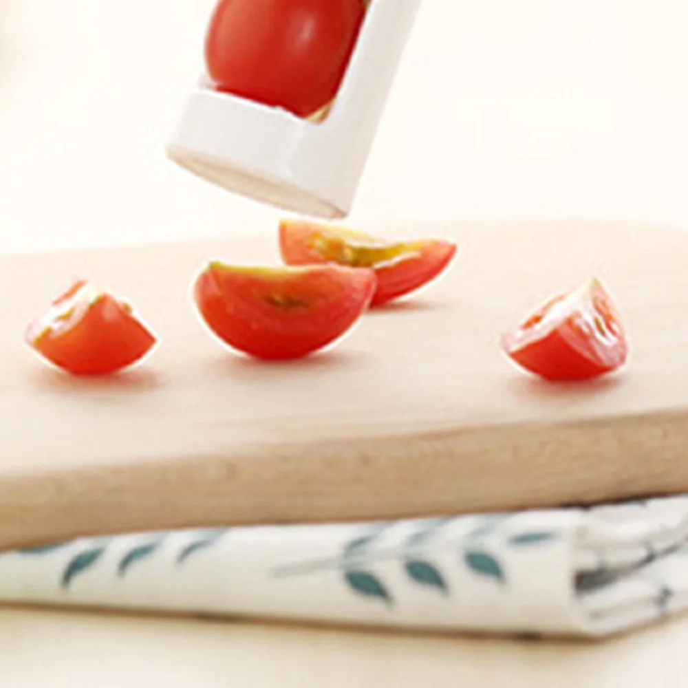 Grape Tomato Cherry Slicer Kitchen Vegetable Fruit Cutter Tools Baby Food Kitchen Gadgets Tools
Grape Tomato Cherry Slicer Kitchen Vegetable Fruit Cutter Tools Baby Food Kitchen Gadgets Tools