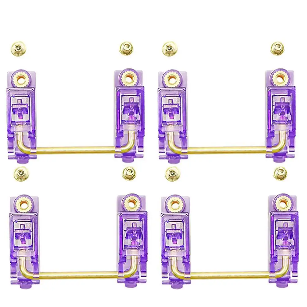 Transparent Gold Plated Pcb Screw In Stabilizer For Custom Mechanical Keyboard Gh60 Xd64 Xd84 6.25x 2x Xd96 Xd87
Transparent Gold Plated Pcb Screw In Stabilizer For Custom Mechanical Keyboard Gh60 Xd64 Xd84 6.25x 2x Xd96 Xd87